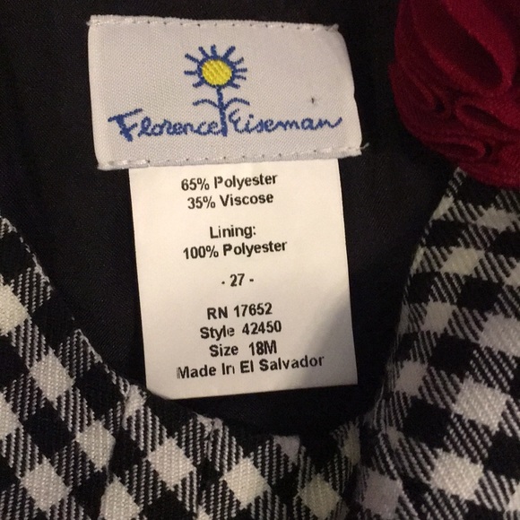 Florence Eisemnan Dress -18 mo - Picture 2 of 3